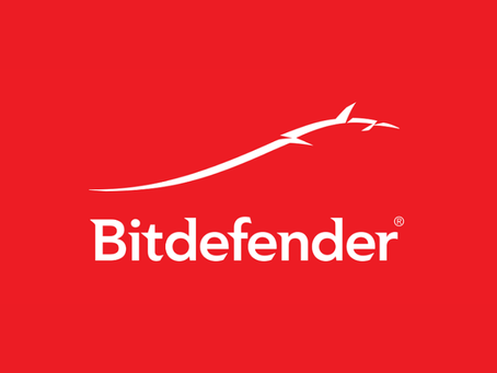 Bitdefender Company Logo. They Wear Our Faces campaign.