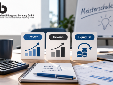 Umsatz, Gewinn und Liquidität: Wo liegt eigentlich der Unterschied?