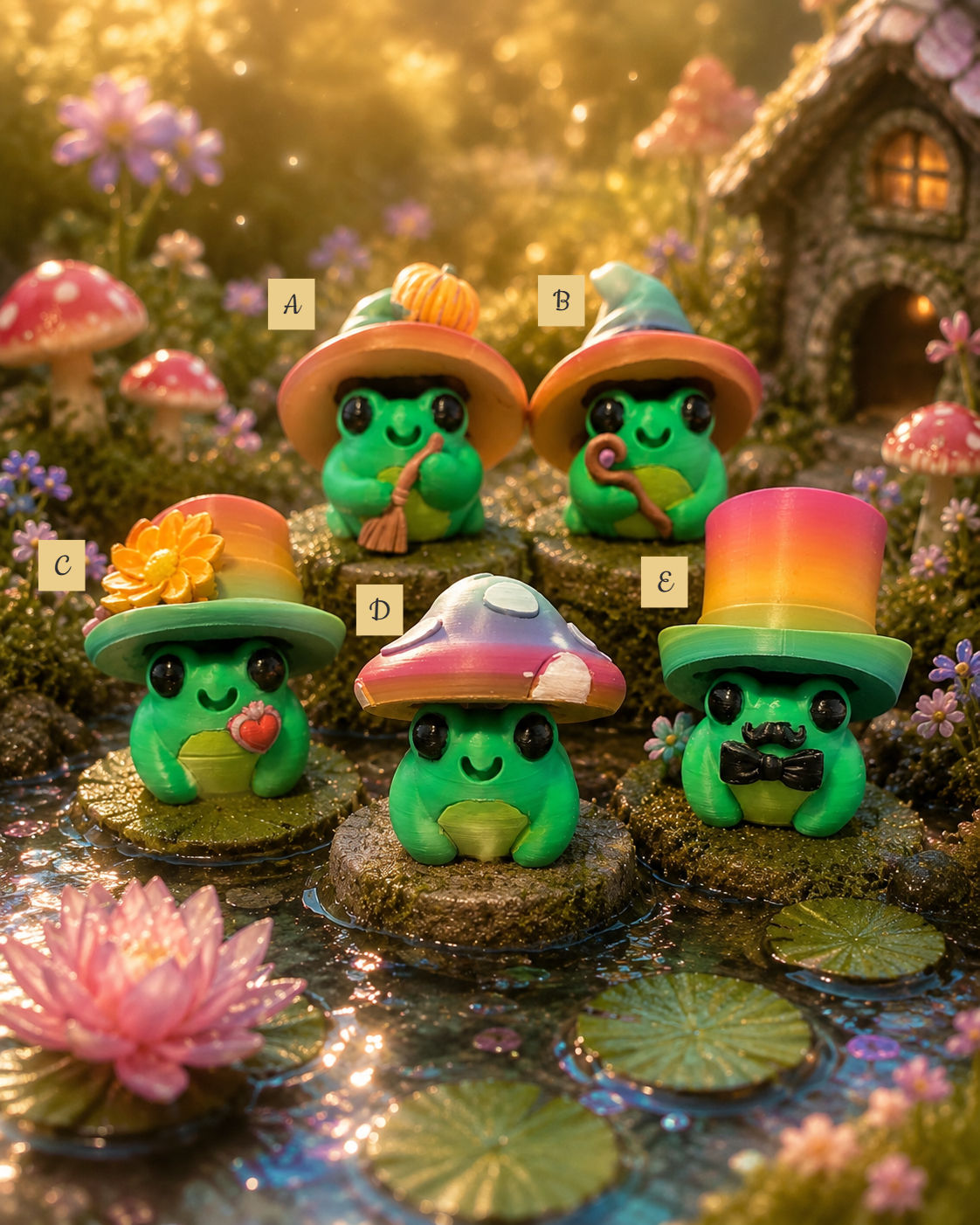 Enchanted Frog Clickers