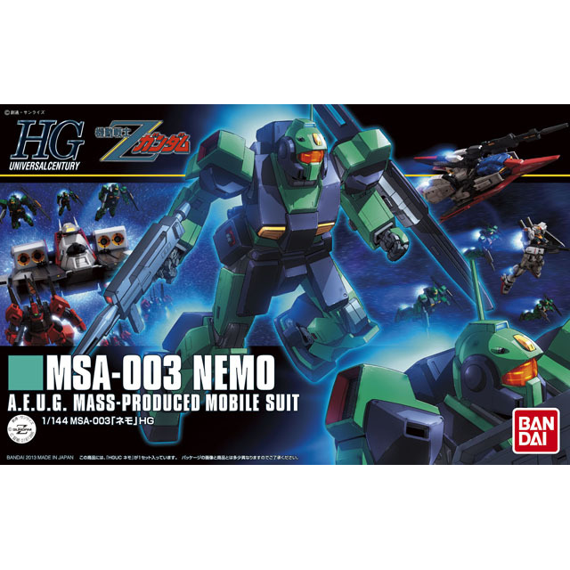 HGUC 1/144 #150 Nemo (Z Ver) (ETA: JUL 2026)