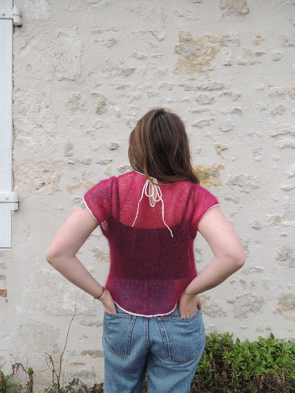 Thumbnail: Magnolia top - ready to send