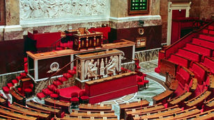 Hémicycle assemblée nationale projet de loi SURE