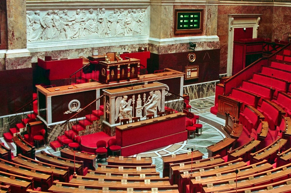 Hémicycle assemblée nationale projet de loi SURE