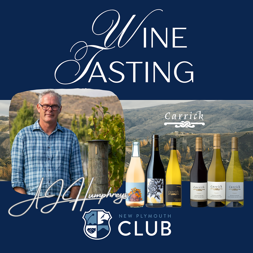 Wine Tasting Evening with Carrick Wines