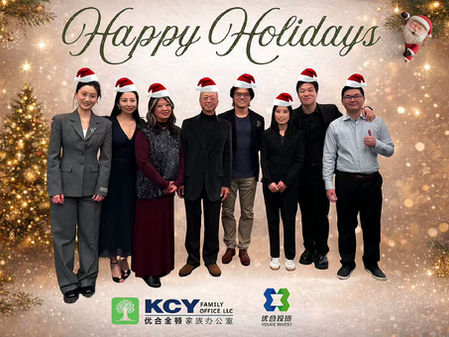 2025 Happy Holidays from KCY Family Office!
