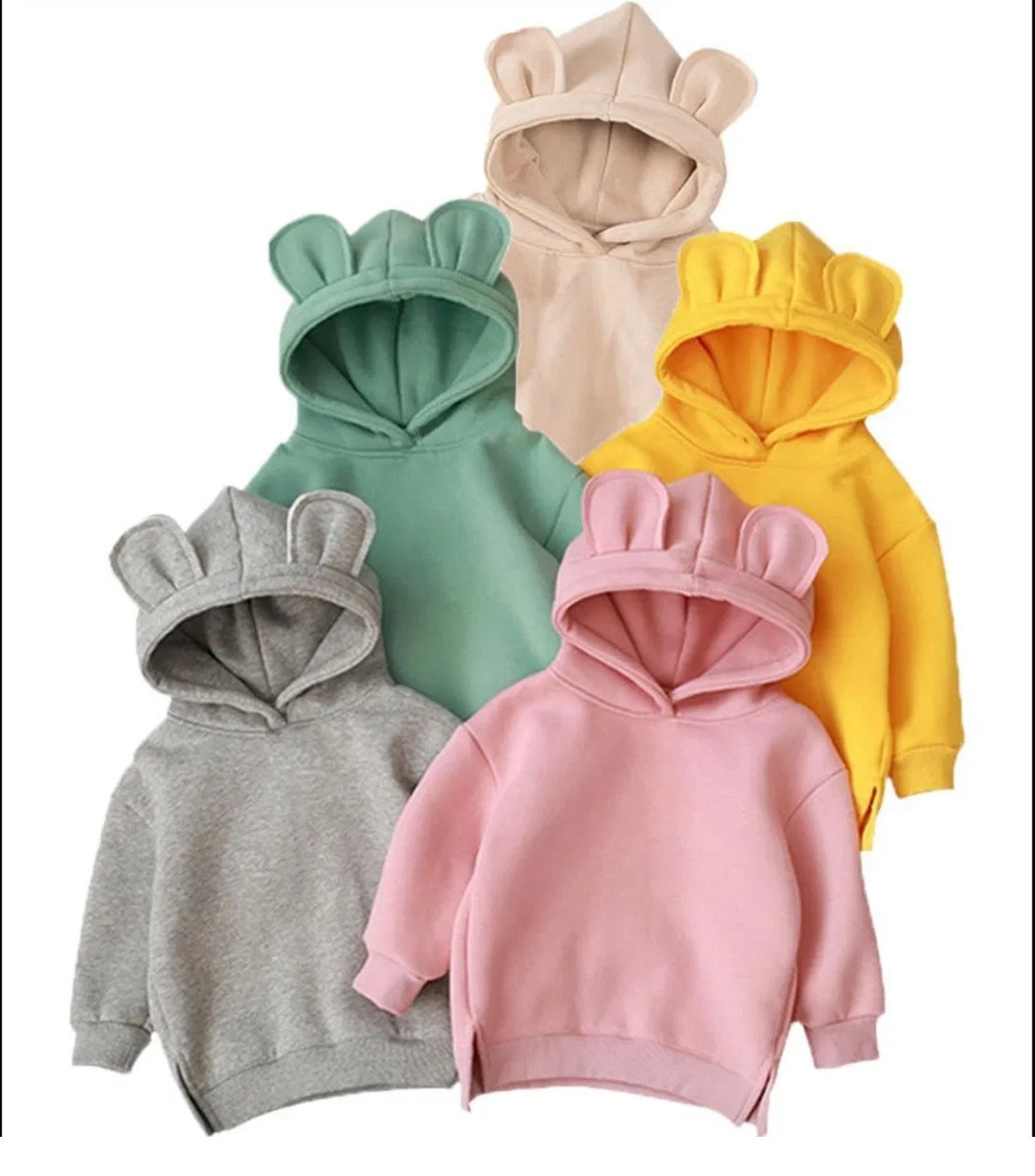 Cute Ears Hoodie (personalisation available) 