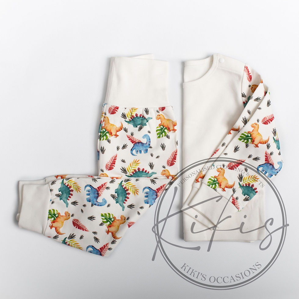 Thumbnail: Personalised Dino Friends Lounge Set