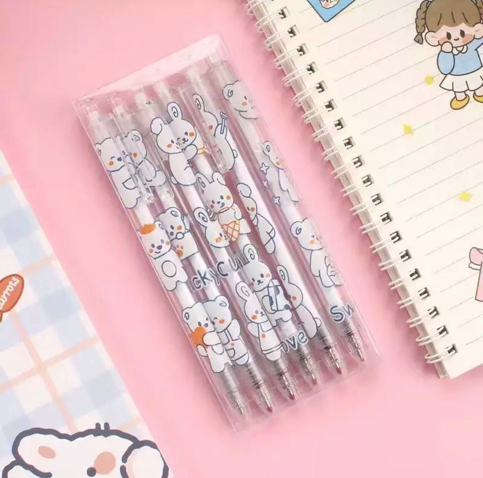 Thumbnail: Pack of 6 Cute Pens