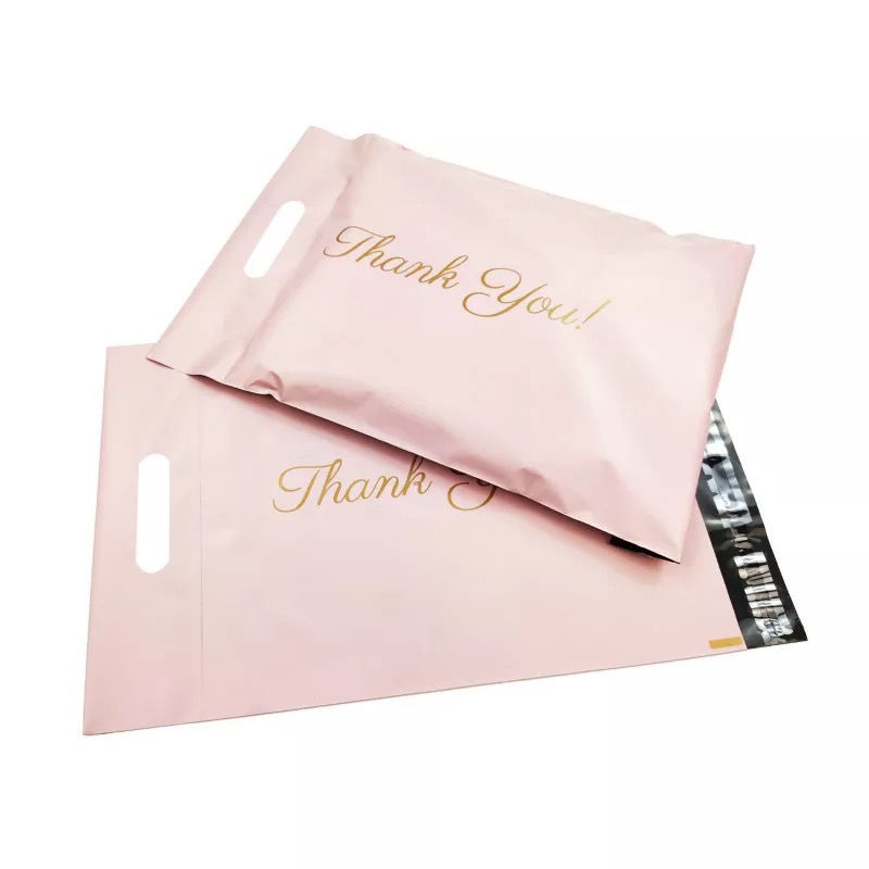 Thumbnail: Thank You Poly Mailers with Handle
