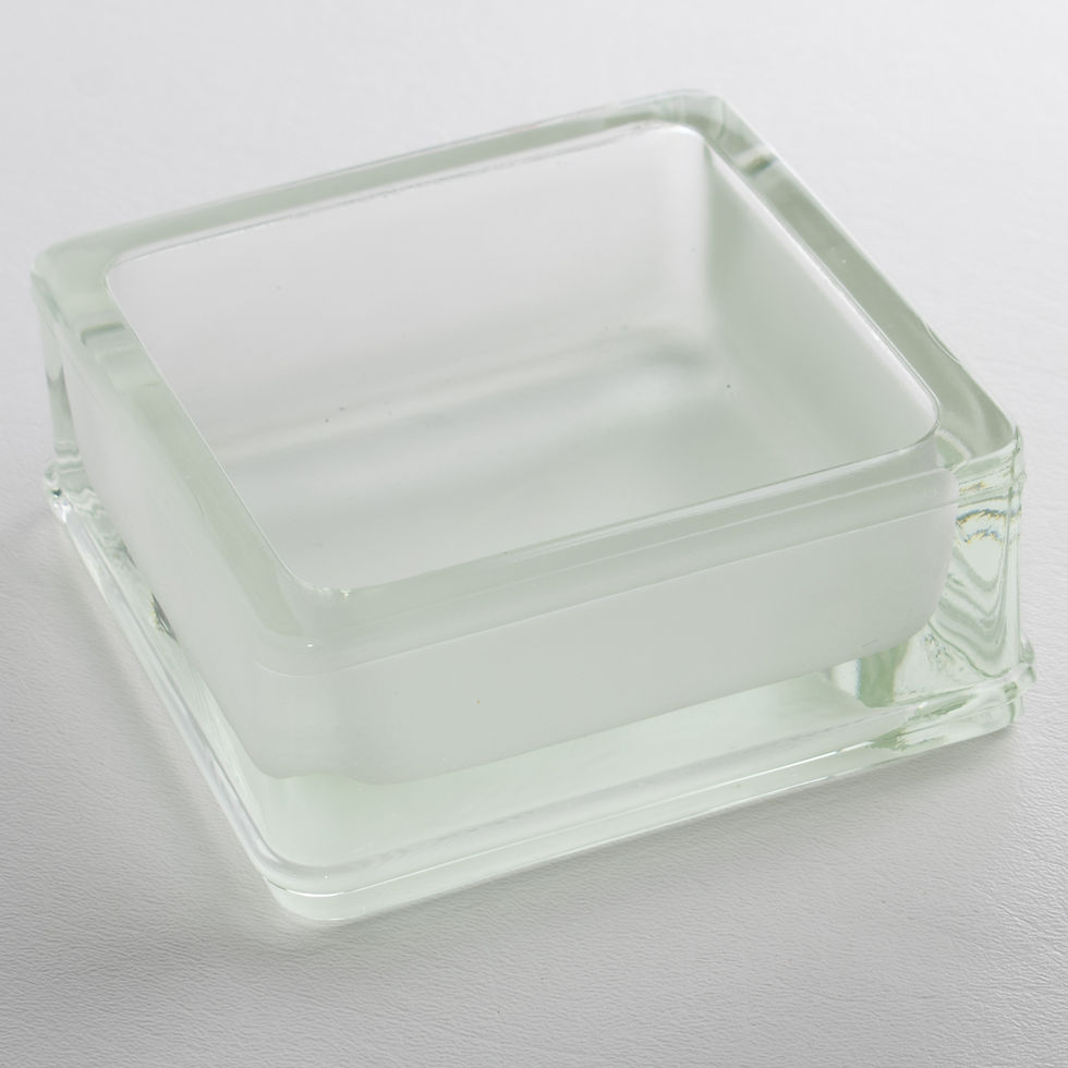 Thumbnail: Lumax Molded Glass Ashtray, Desk Accessory Catchall, Design by Le Corbusier