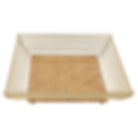 Italian Lucite, Rattan and Brass Barware Serving Tray, circa 1970