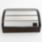 Thumbnail: Maison Desny Style Art Deco Modernist Box, Macassar Wood and Chrome