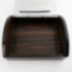 Thumbnail: Maison Desny Style Art Deco Modernist Box, Macassar Wood and Chrome