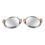 Thumbnail: Art Deco Aluminum, Mirror and Copper Barware Tray, a pair