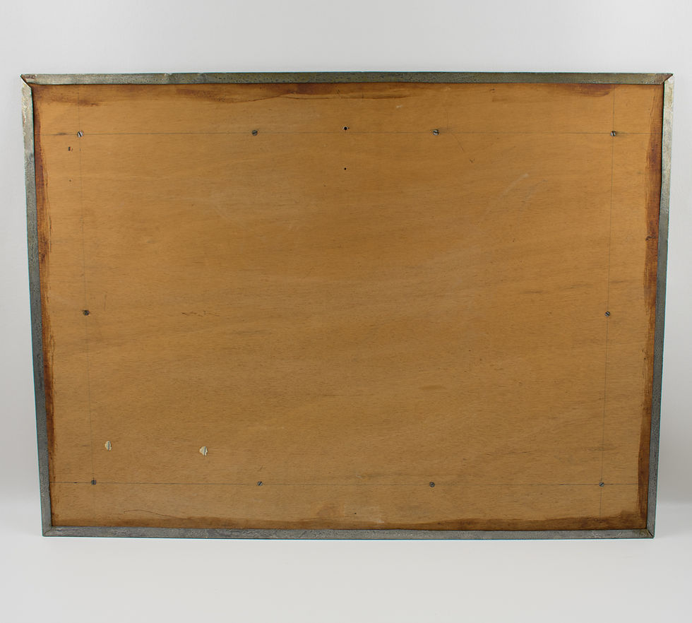 Thumbnail: French Artist Jacques Potage Brutalist Wall Art Sculpture Panel, circa 1970