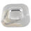 Thumbnail: Roberto Sambonet Chrome Centerpiece Serving Bowl Dish with Copper Fern