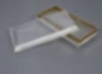 Philippe Cheverny Style Geometric Lucite and Gilded Metal Box