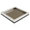 Thumbnail: Silver Plate and Smoke Glass Tray Catchall Vide Poche by Debladis, Paris