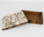 French Art Deco Bone Marquetry and Macassar Wood Box