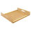Thumbnail: Christian Dior 1970s Lucite Rattan and Brass Barware Serving Tray