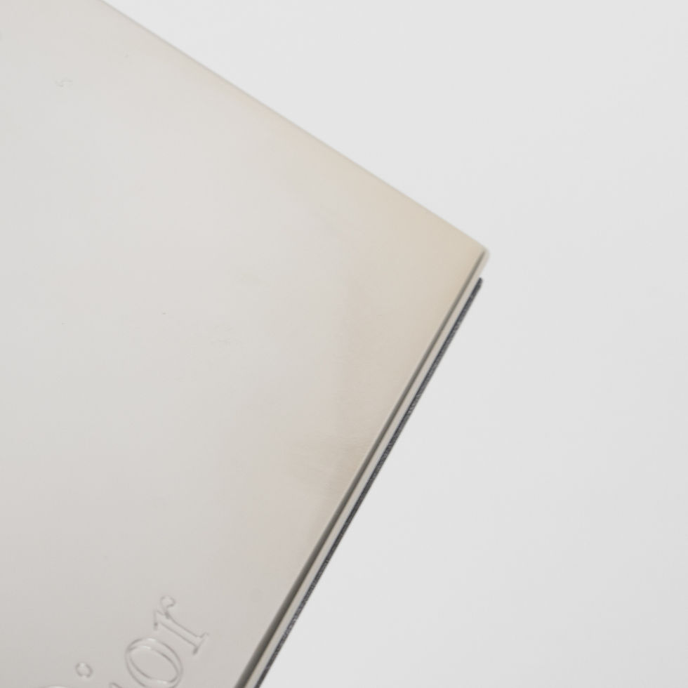 Thumbnail: Christian Dior Home Silver Plate Engraved Logo Picture Frame in Box