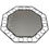 Thumbnail: Mid-Century Modern Cast Iron Mirror with Optic Bullseye Motif