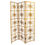 Thumbnail: French Three-Panel Bamboo Wicker Rattan Folding Screen Room Divider, 1960s