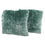 Thumbnail: Turquoise Silky Thread Throw Pillow, a pair