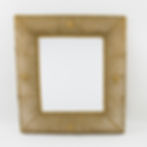 Gilt Metal Wire Mesh Wall Mirror with Floral Decor, circa 1950