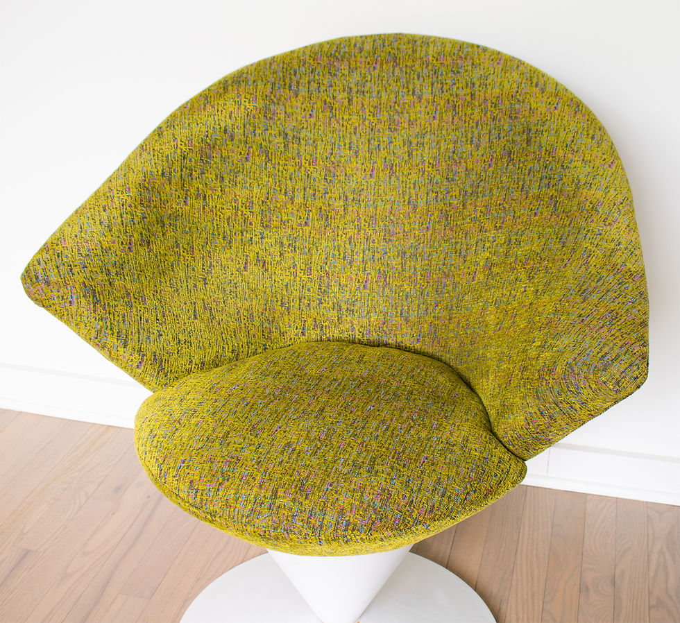 Thumbnail: Mid-Century Adrian Pearsall Space Age Swivel Lounge Cone Chairs Set