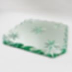 Jean Luce Art Deco Square Mirror Centerpiece Tray, circa 1930