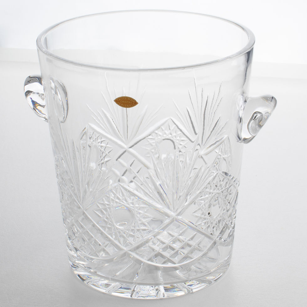 Thumbnail: Valery Klein for Baccarat Bertrichamps Cut Crystal Champagne Ice Bucket Cooler