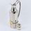 Thumbnail: Gucci Italy Silvered and Gilt Metal Thermos Insulated Decanter with Rope