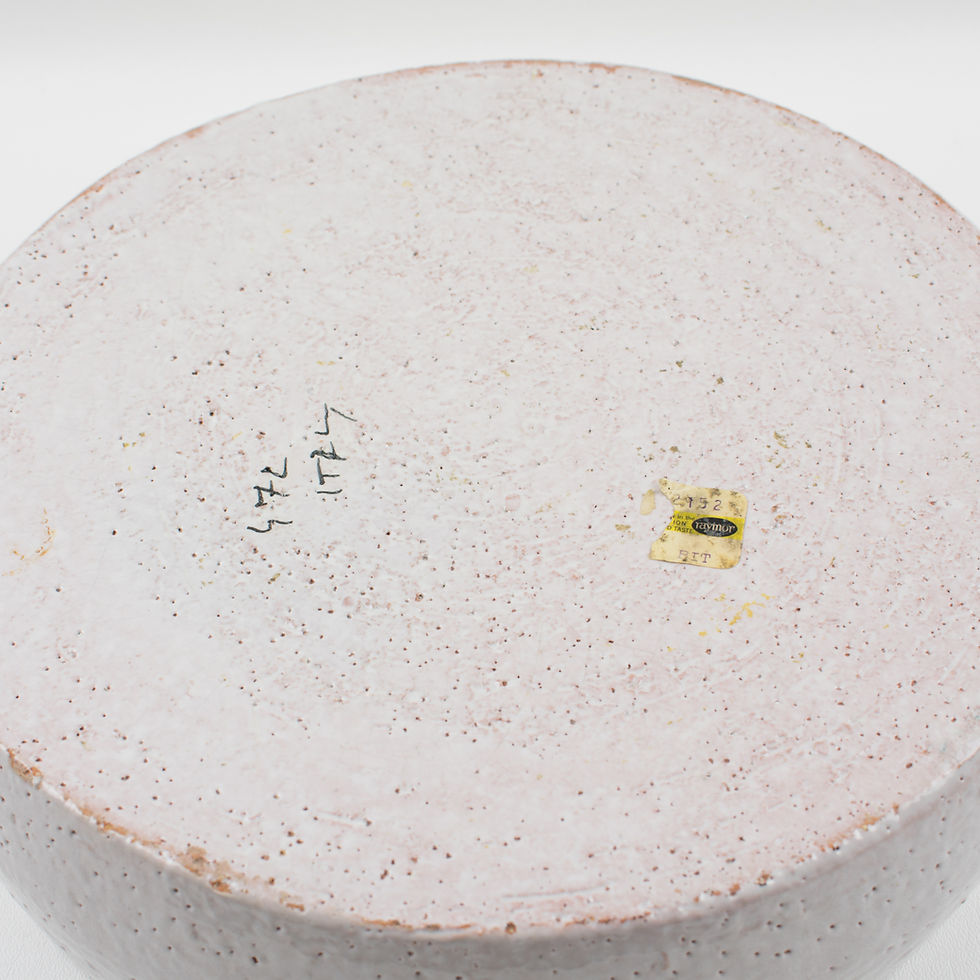 Thumbnail: Bitossi Italy for Raymor Ceramic and Mosaic Ashtray Bowl Centerpiece