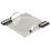 Thumbnail: Art Deco Modernist Silver Plate Macassar Wood Tray