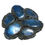 Thumbnail: Line Vautrin Blue Mirror and Black Talosel Brooch Pin