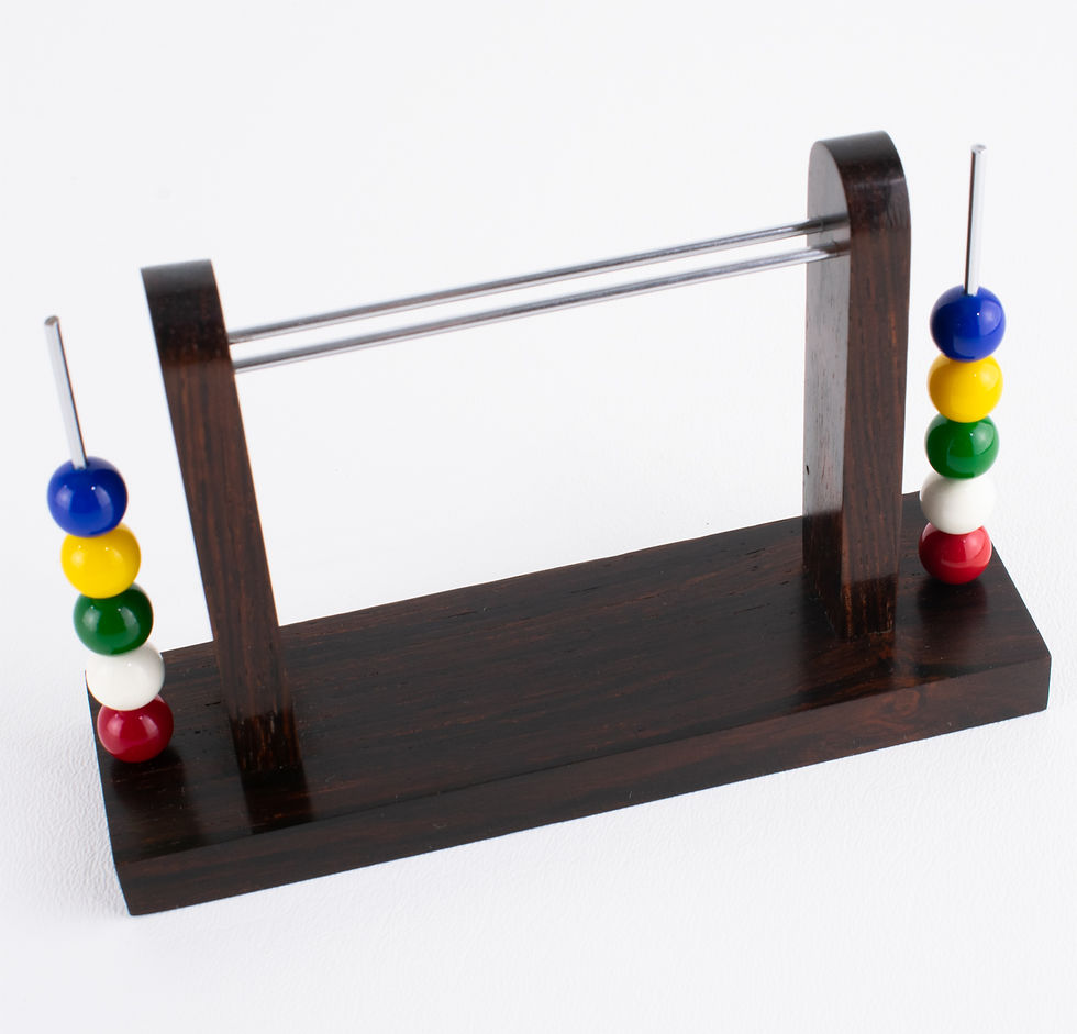 Thumbnail: French Art Deco Miniature Croquet Game Cocktail Picks