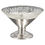 Thumbnail: Art Deco Silver Plate and Etched Glass Centerpiece Bowl, 1930s