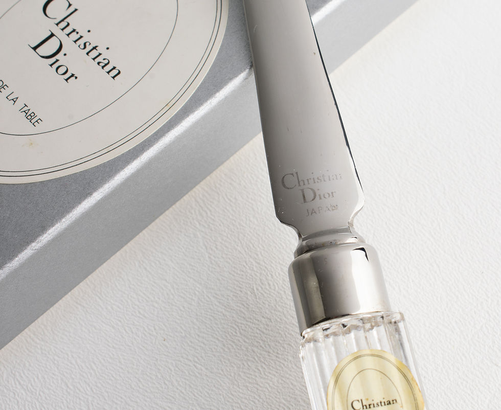 Thumbnail: Christian Dior Paris Crystal Desk Accessory Letter Opener