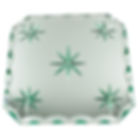 Jean Luce Art Deco Square Mirror Centerpiece Tray, circa 1930