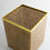 Thumbnail: Christian Dior Home Desk Waste Basket in Metal, Lucite and Rattan