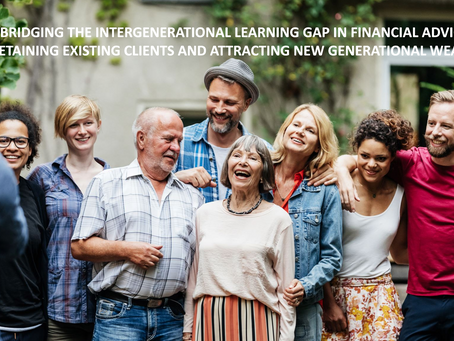 Utilising AI and digital capability to bridge the intergenerational learning gap in Financial Advice 