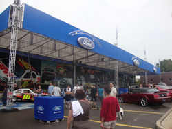 Ford Mustang Garage Truss System