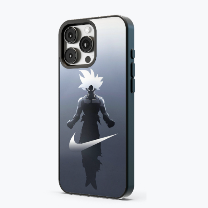 Protection iPhone avec un style athlétique et moderne de Goku.