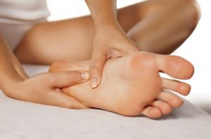 Auto-massage des pieds