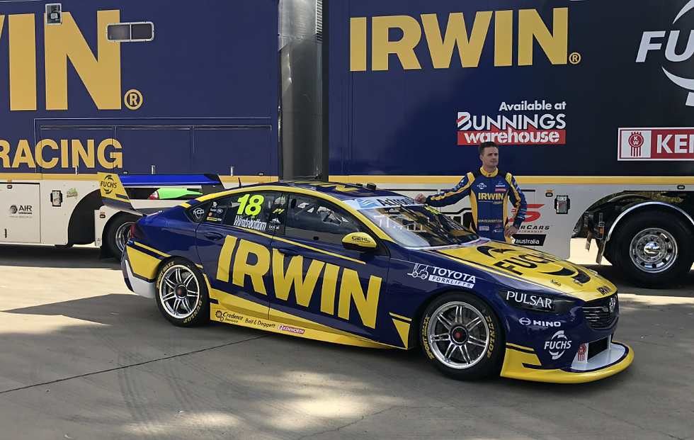 Ozwide Joinery Partners Irwin Racing Team!