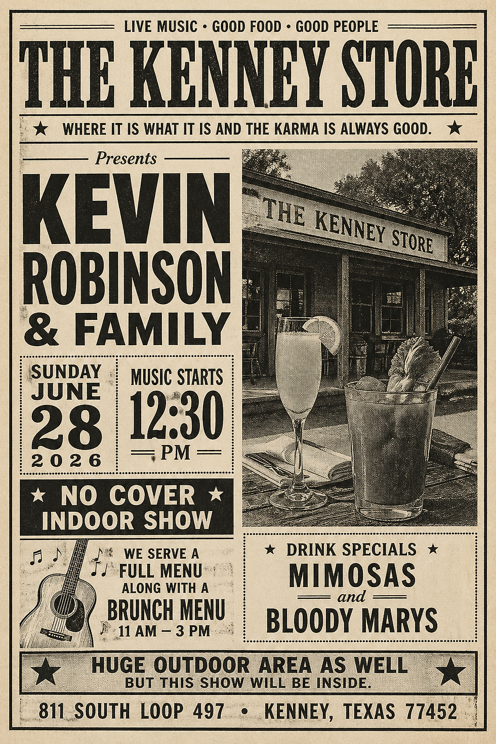 Kevin Robinson and Family