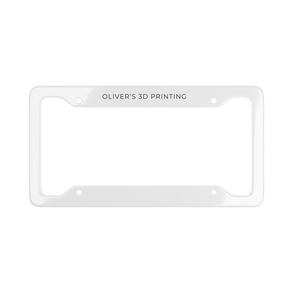 License Plate Frame