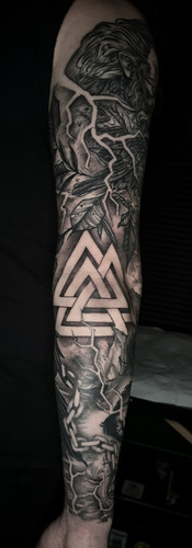 Nordic Tattoo Sleeve 