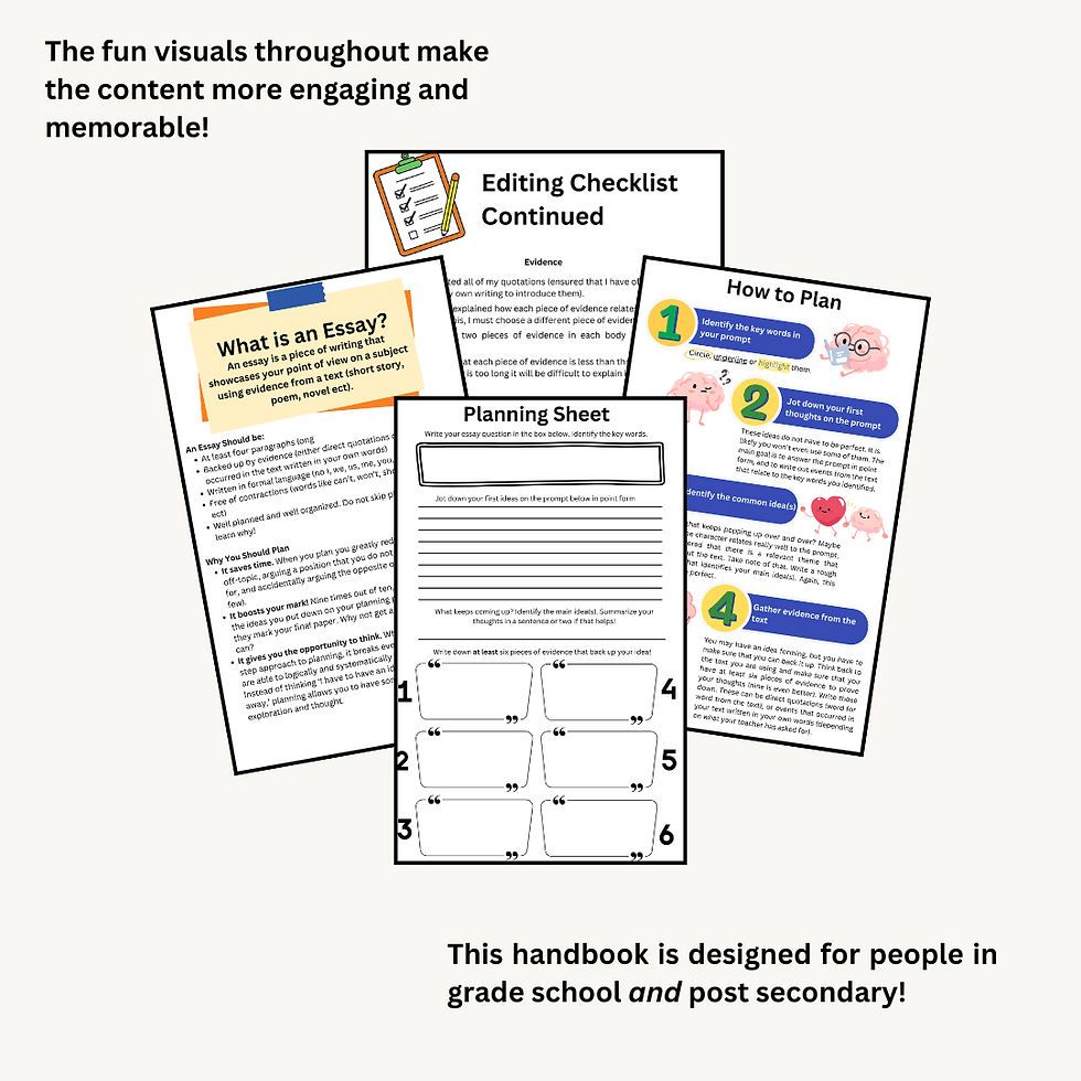 Thumbnail: The Ultimate Essay Handbook